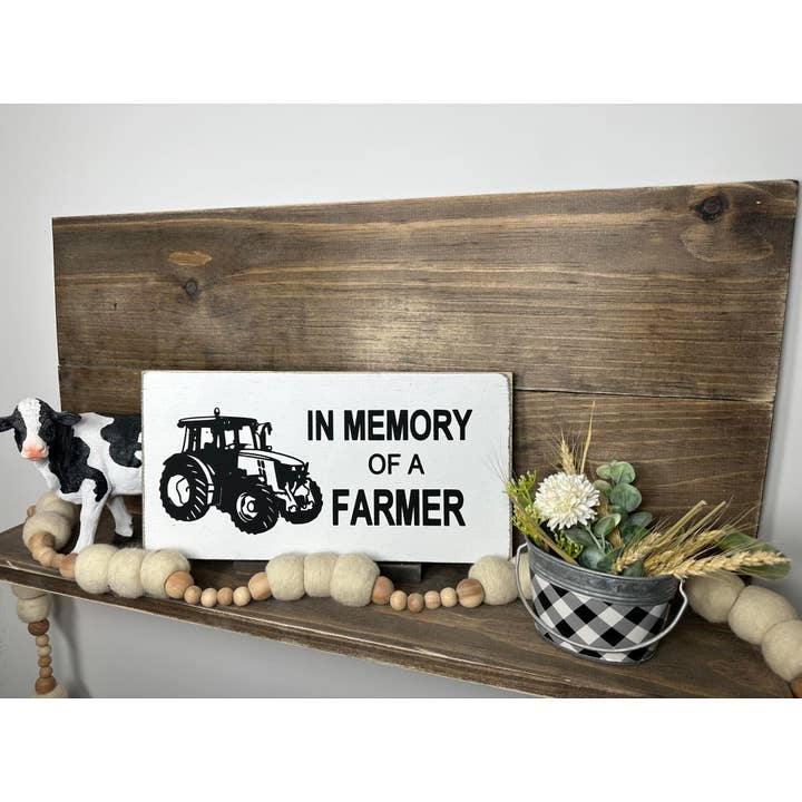 À LA MÉMOIRE D'UN FERMIER pour la vente par Dudley's Cottage & Gifts