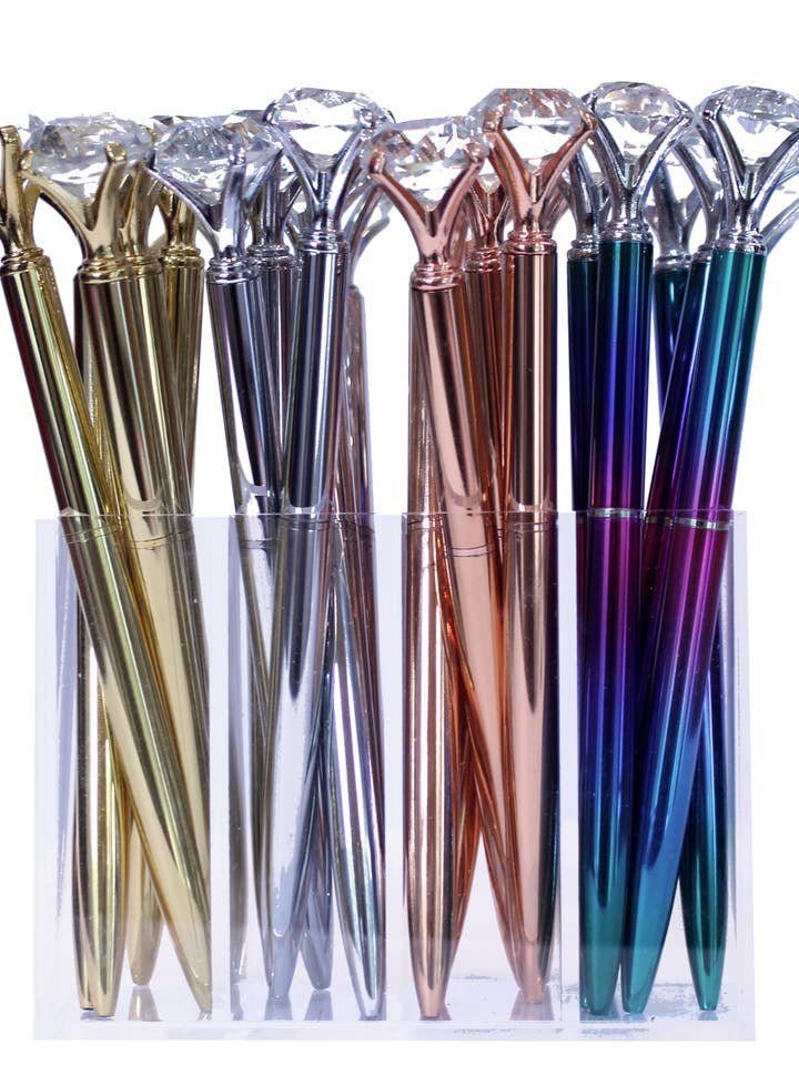 GOAL DIGGER DIAMOND PEN DISPLAY OF 24 for wholesale by SNIFTY