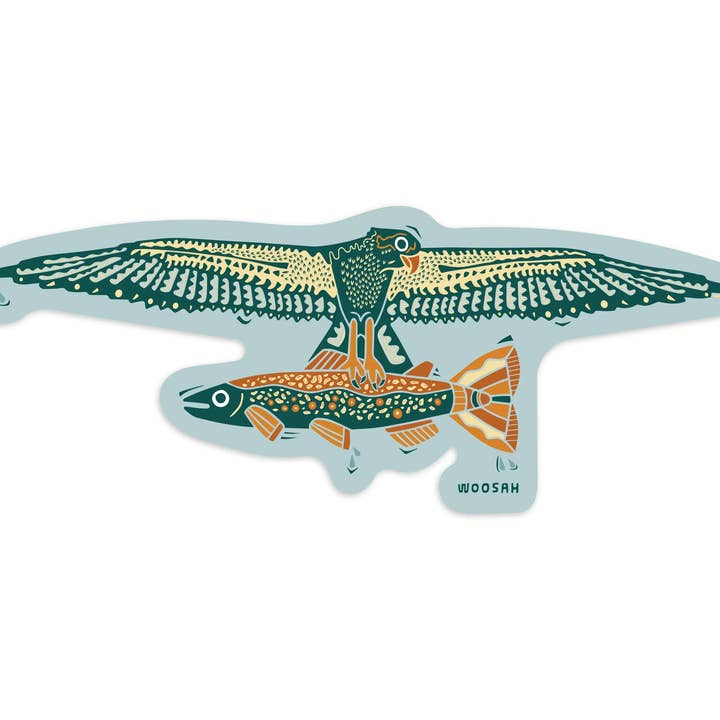 Osprey And Prey Aufkleber für den Großhandel von Woosah Outfitters