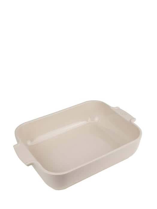 Appolia Rectangular Baking Dish, Ecru, 32 cm - 12in for wholesale by Peugeot