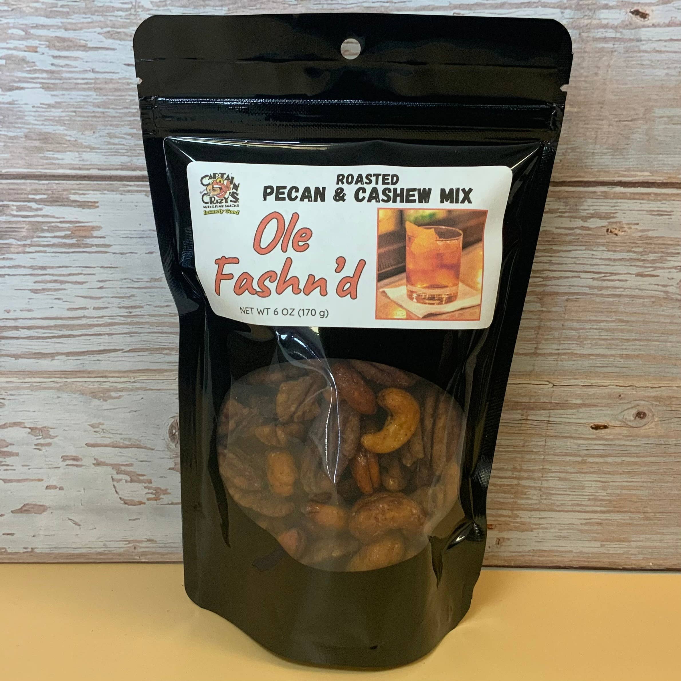 Captain Crazy’s Nuts and Fine Snacks - Wholesale Nuts - JIM BEAM BOURBON Ole Fashn'd Pecan Cashew Mix1