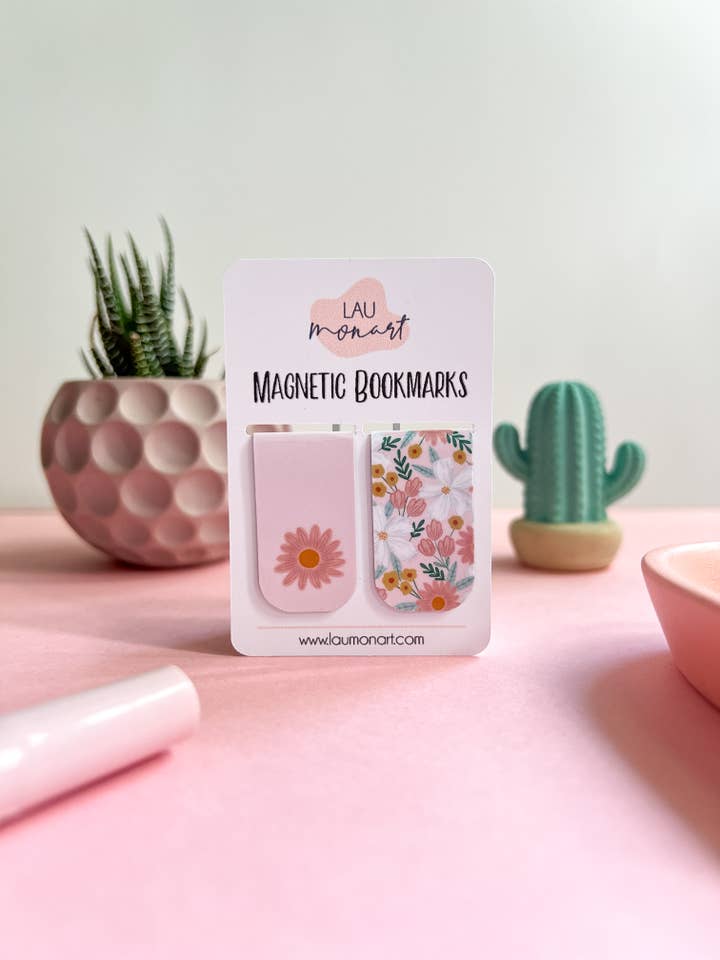 Magnetische Lesezeichen Wildfloral für den Großhandel von Lau Monart