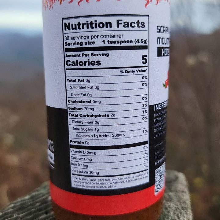 Scary Jerry's Mountain Fire Hot Sauce - Wholesale Hot Sauce - Preacher's Rock Reaper Hot Sauce7