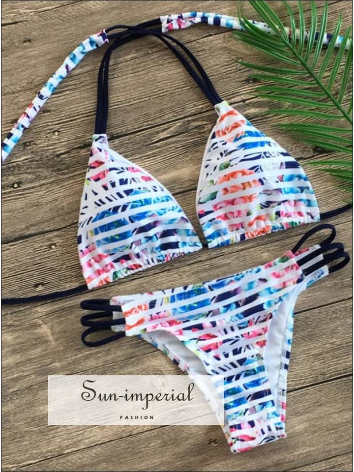 Sun Imperial - Wholesale Two Piece Swimsuit - Women's - Floral Print Bikinis new Swimwear Women Swimsuit Beach8