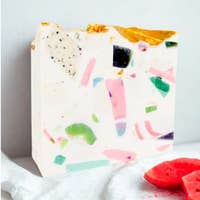 Mango Watermelon Artisan Soap for wholesale by Dulceria Soapery