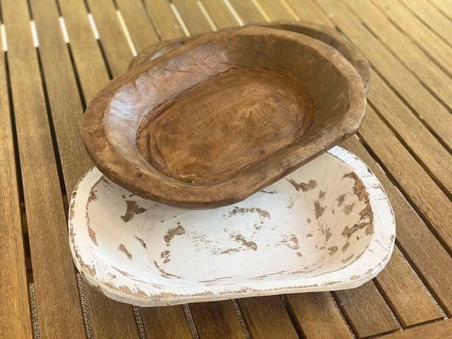 Forever Green Art - Wholesale Decorative Plate/Dish/Bowl - Media Wood Bowl (12-13"L)1