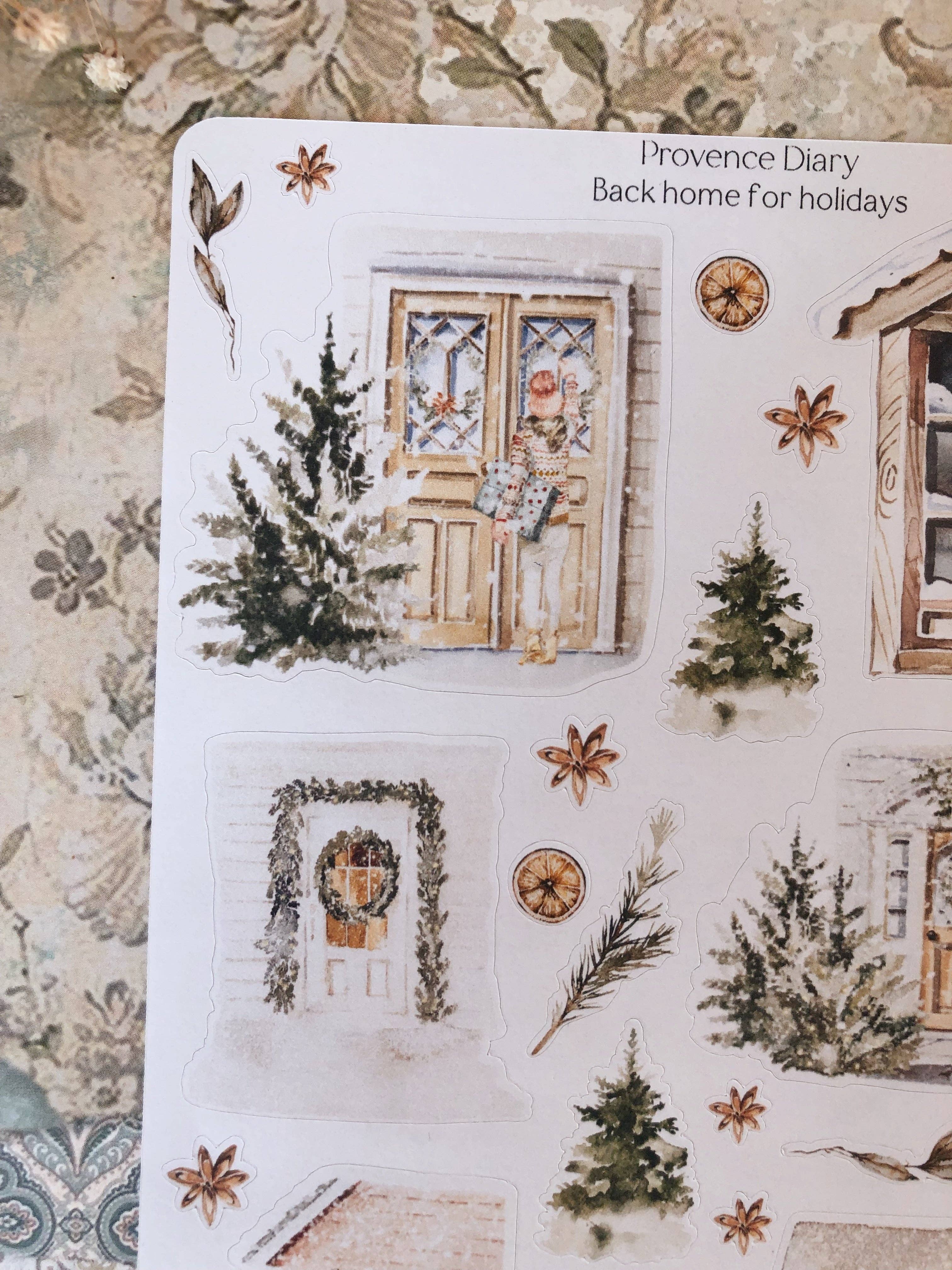 Chapteries - Wholesale Sticker - Back Home for Holidays Sticker Sheet3