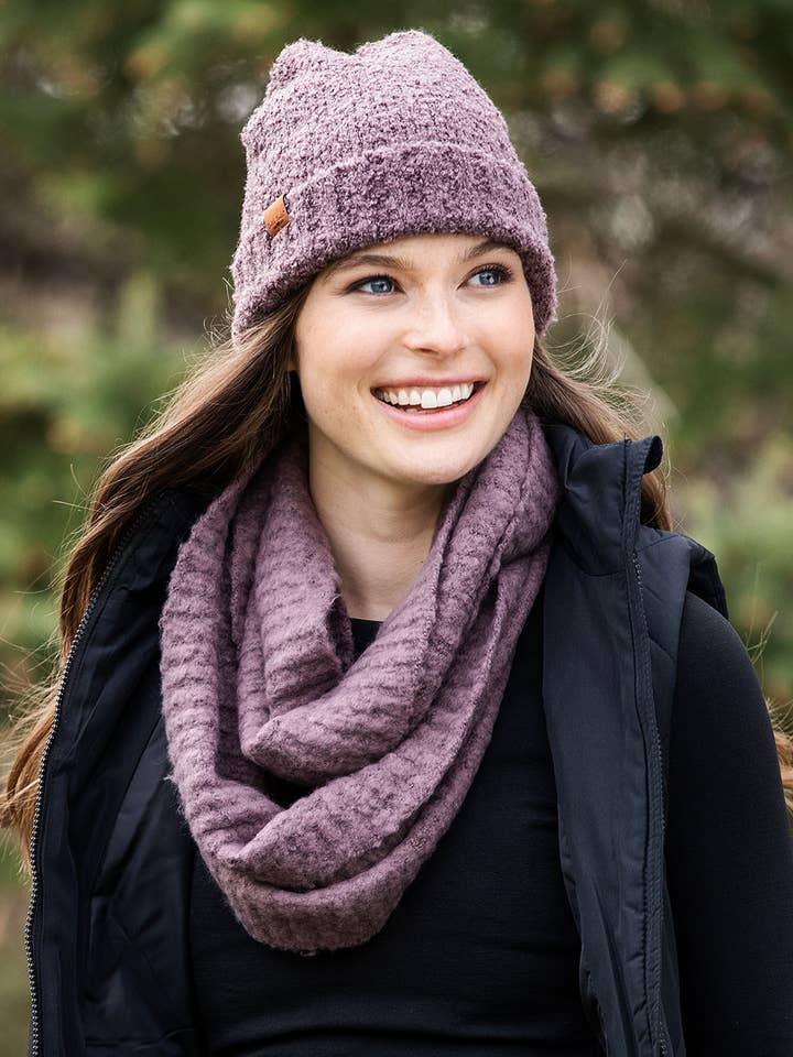 Britt's Knits Common Good Recycled Infinity Scarf Open Stock and other Purchase Wholesale infinity classics. Free Returns & Net 60 Terms on Faire trending on Faire.