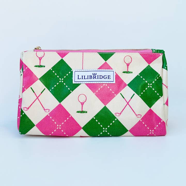 The Makeup Bag, PG Argyle for wholesale by Lilibridge