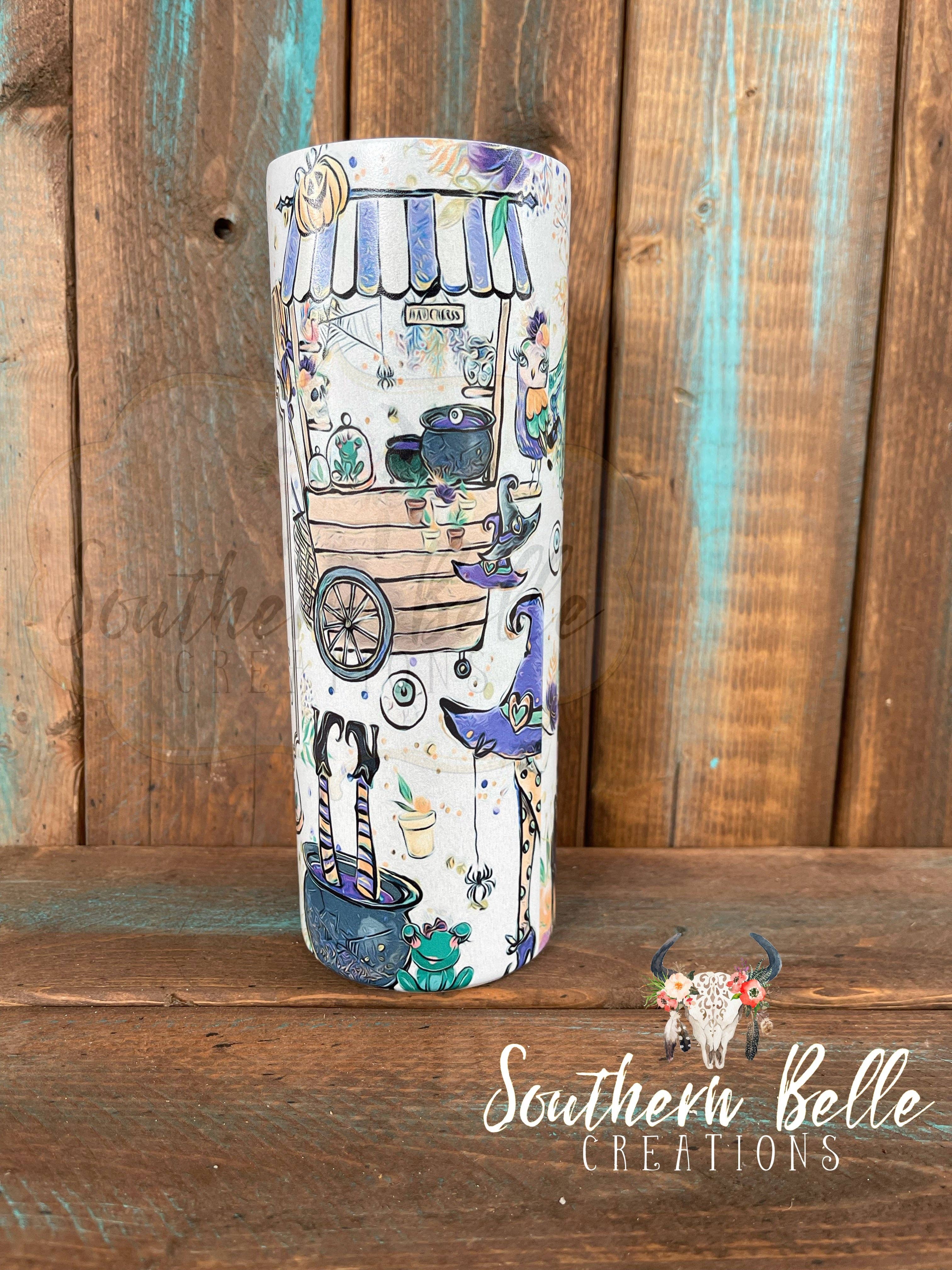 Southern Belle Creations - Wholesale Insulated Mug/Tumbler - Black Flame Candle Tumbler1