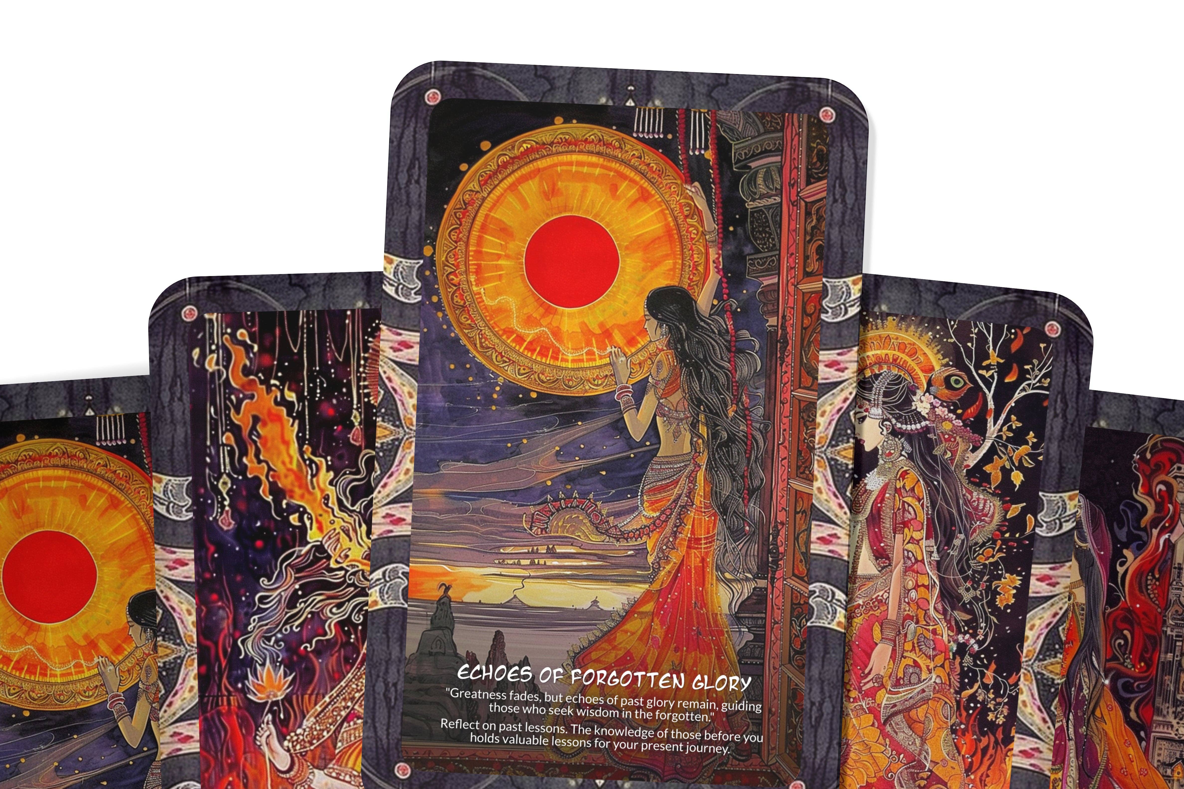 Ibiza Tarot USA – wholesale Tarot-kort – Förlorade staden Gaur Orakellek – 22 kort – Andeeko2