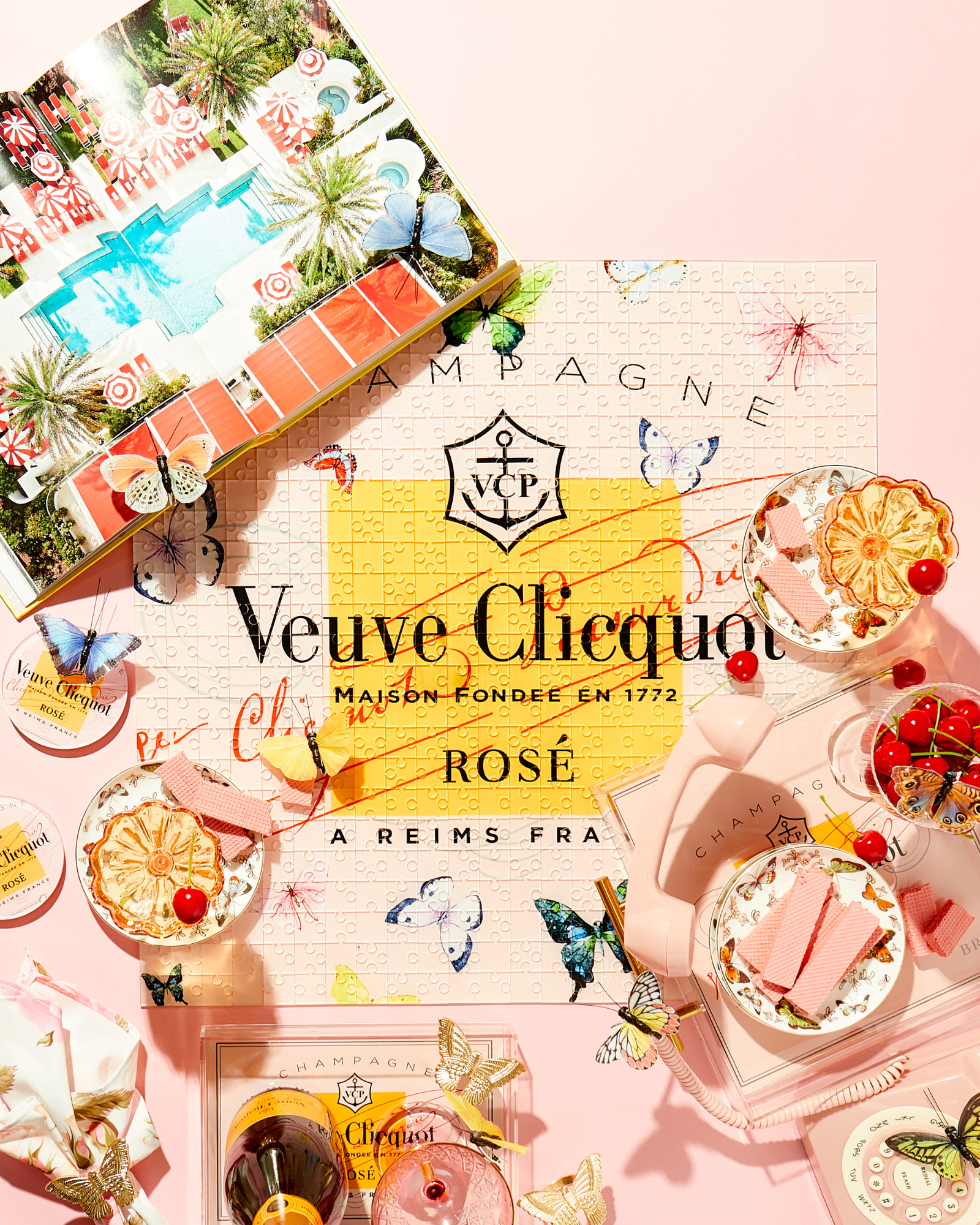 Tart By Taylor - Wholesale Puzzle - Adult - Rose Butterfly Acrylic Puzzle3