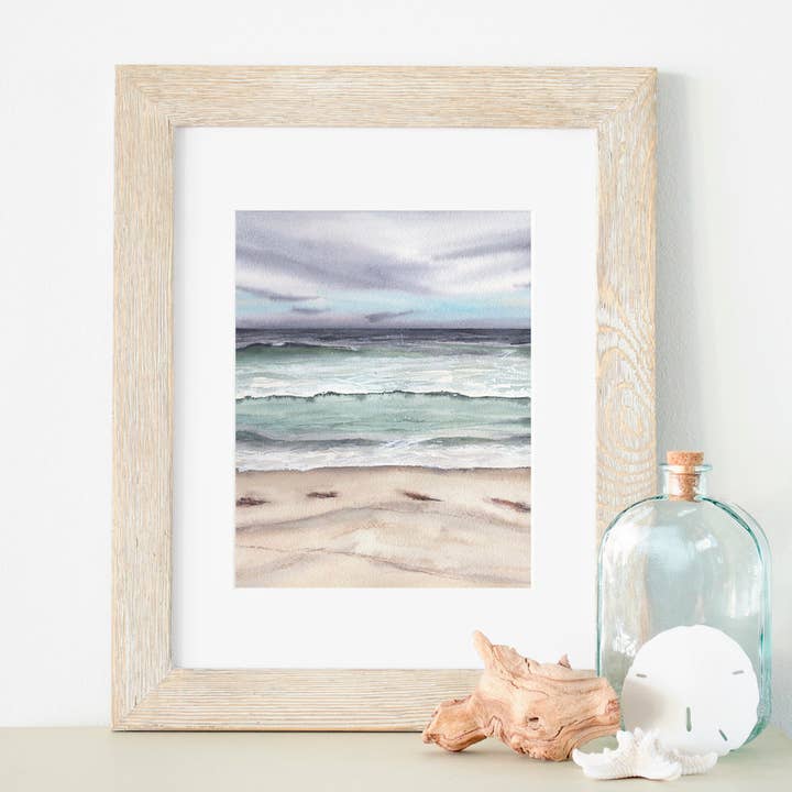 Wave Break 5x7 or 8x10 Fine Art Print for wholesale by ALR Designs
