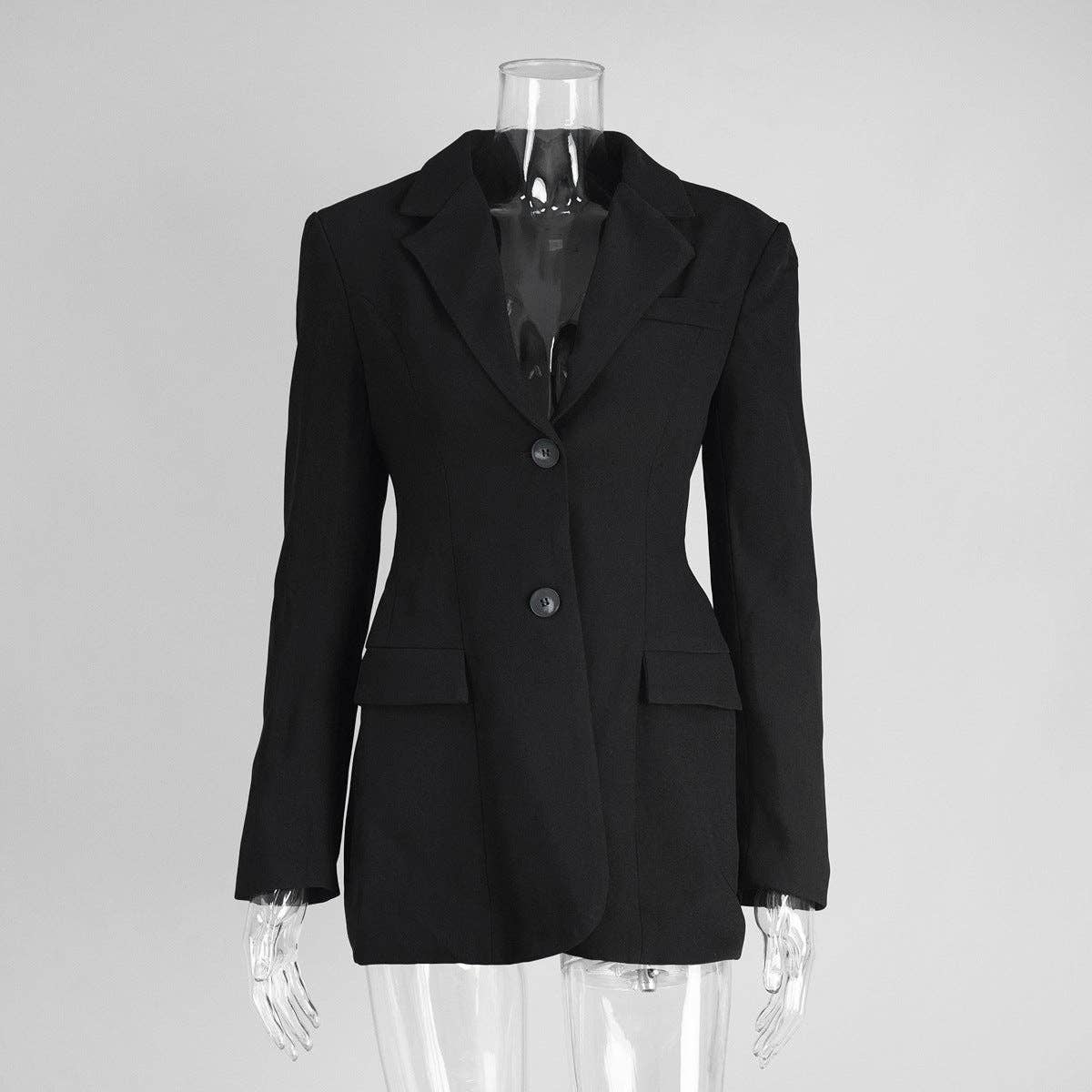 alberalkirk - Wholesale Blazer - Women's - V Waist Blazer Mid Heavy Options N5Z8534