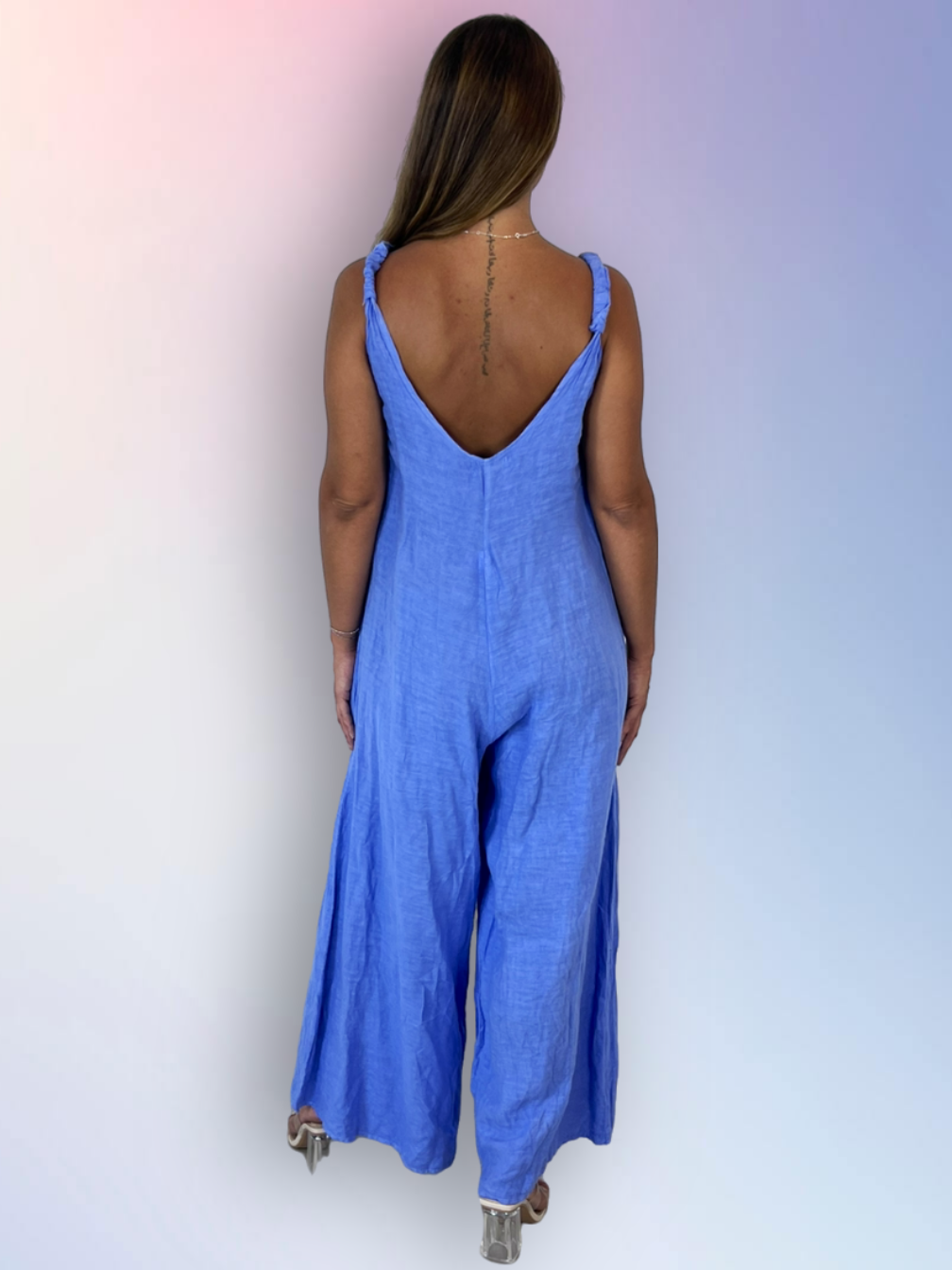 Linen & More – wholesale Jumpsuit – Women's – REF 704 100% LINEN JUMPSUIT18