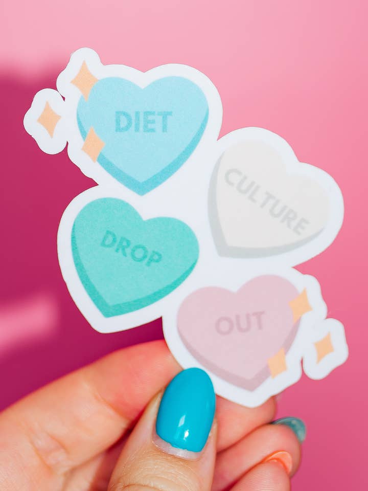Diet Culture Dropout Sticker, Body Positive, Self Love for wholesale by ShopSourSweetener