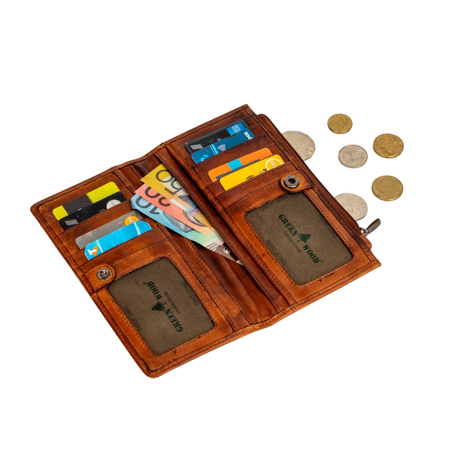 Greenwood Leather AU - Wholesale Wallet - Men’s - Leather Wallet Cognac GW2272COG2