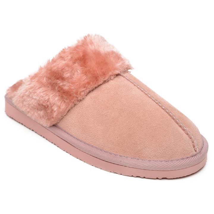 Minnetonka - Wholesale Slippers - Women's - Women's Best Selling Suede Cozy Lined Chesney Slipper15