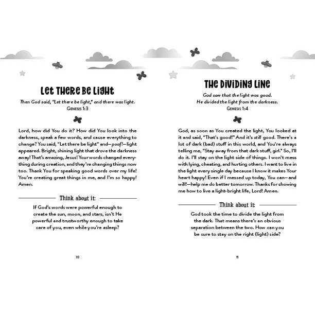 Barbour Publishing, Inc. - Wholesale Religion - 3-Minute Bedtime Prayers for Girls2