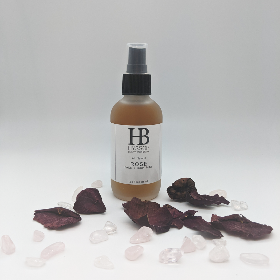 Hyssop Beauty Apothecary - Wholesale Face & Body Mist/Water - Rose Face + Body Mist1