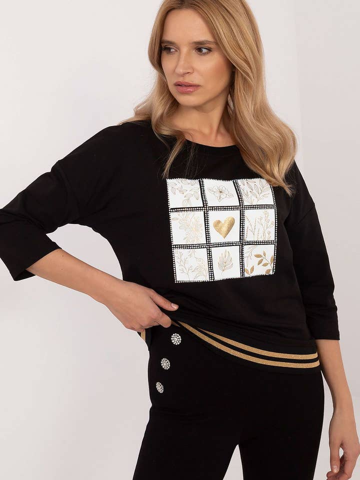 Blouse Model 203775 Fabrieksprijs voor wholesale door Lieber Deem Marktplatz