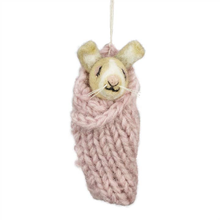 dZi Handmade – wholesale Ornament – Cozy Bunny Ornament0