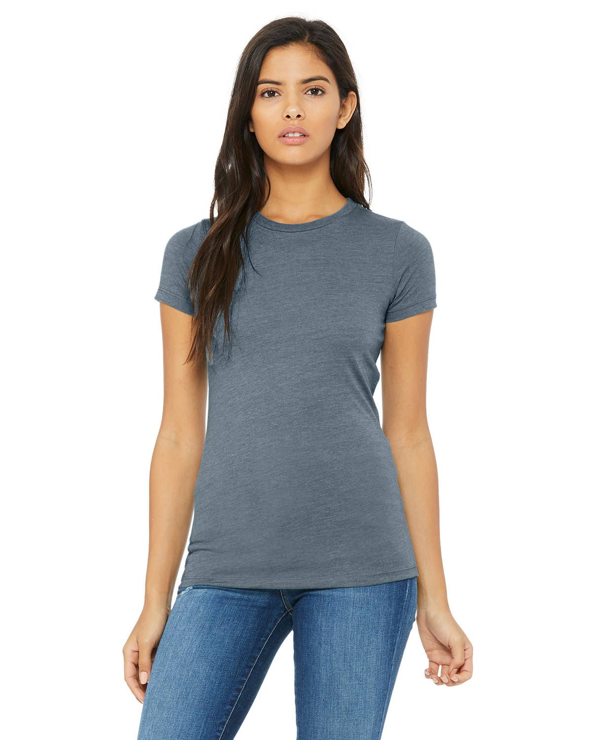 Total Apparel - Wholesale T-Shirt - Women's - Bella + Canvas 6004 - Ladies' Slim Fit T-Shirt15