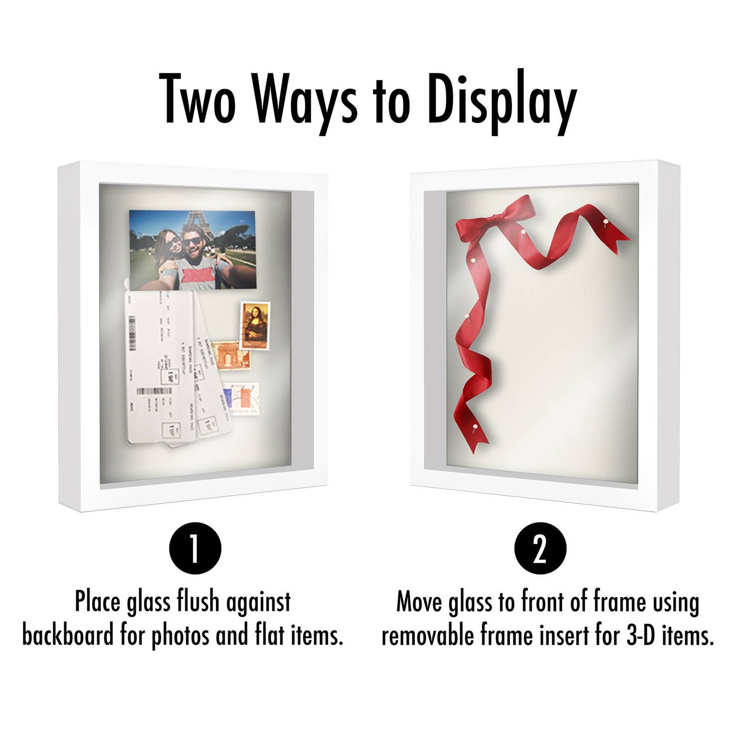 Americanflat - Wholesale Picture Frame - Americanflat Shadow Box Frame with Box Molding3