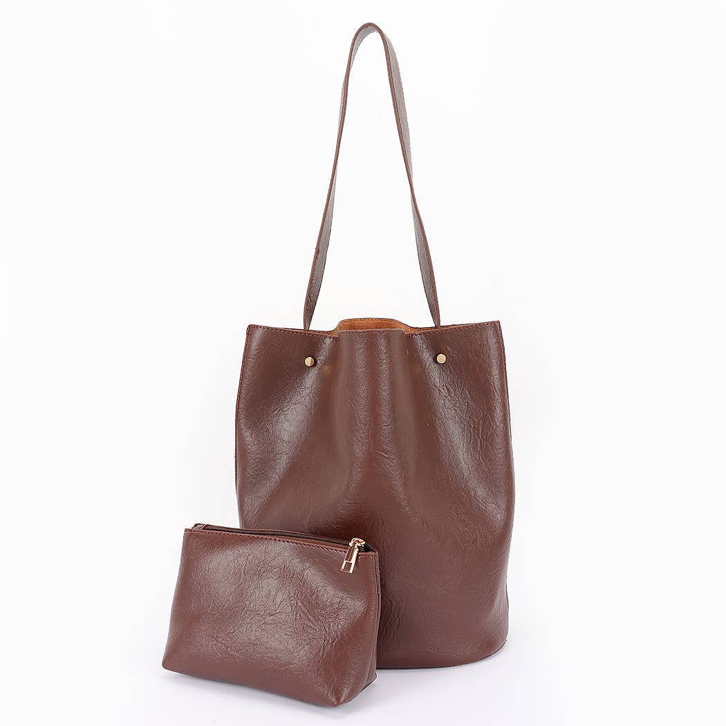 3AM BY H&D ACCESSORIES - Wholesale Tote Bag - Women's - Vegan leather Tote Bag4