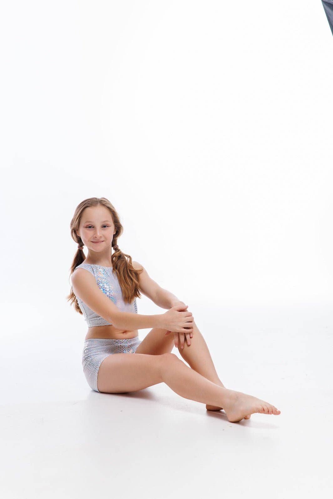 Foxy's Leotards - Wholesale Activewear Set - Women's - The Aurora Collection: Sky Dancer 2-Piece Set