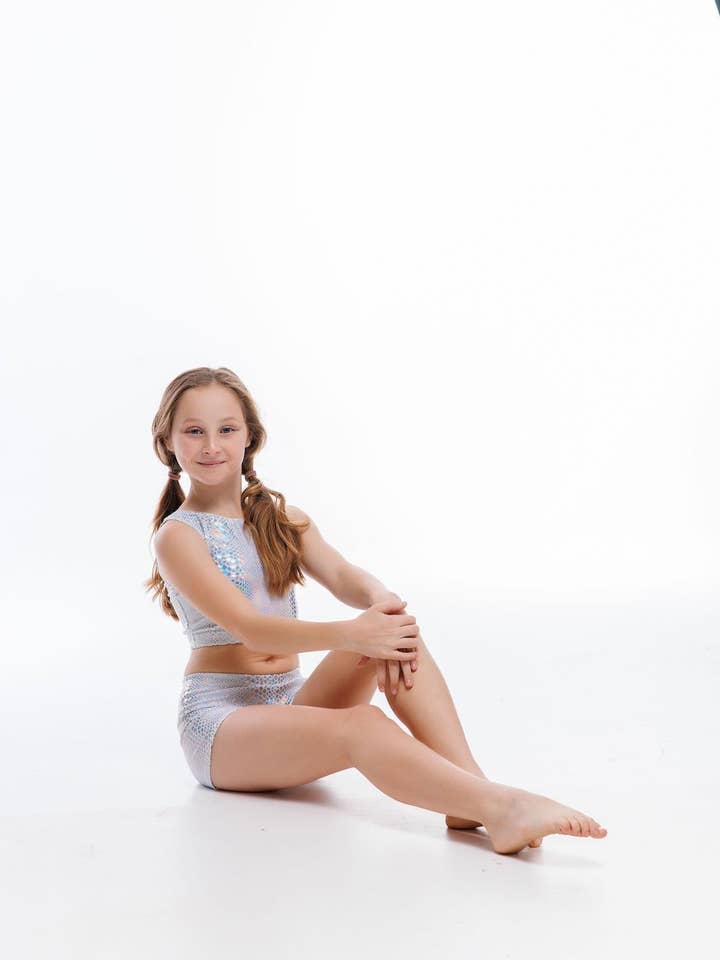 Foxy's Leotards - Wholesale Activewear Set - Women's - The Aurora Collection: Sky Dancer 2-Piece Set0