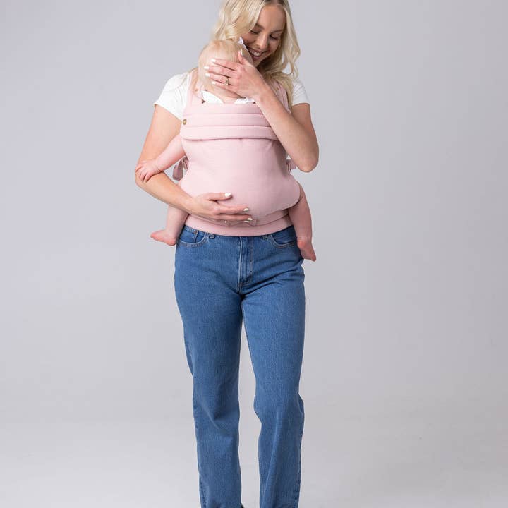 Mabē Baby Carriers – wholesale Baby carrier – The Monarch Carrier - Blush Dawn5