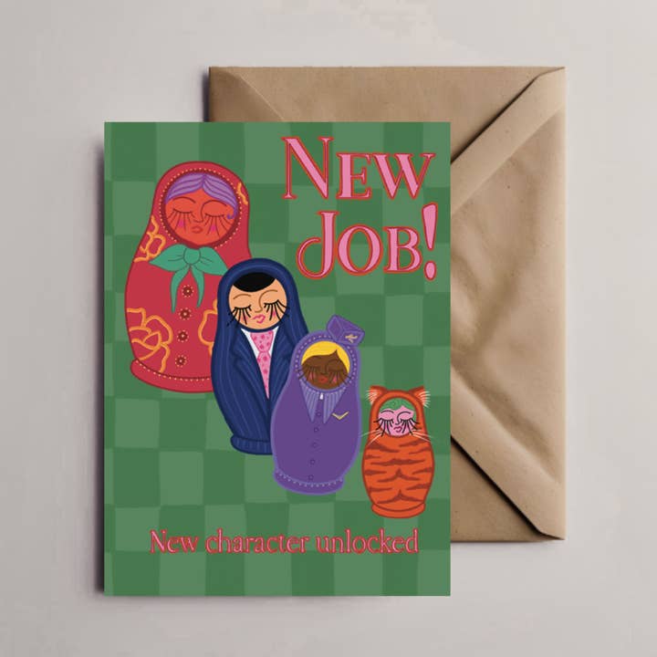 Matryoshka New Job Card – New Character Unlocked for wholesale by Pink Tigra