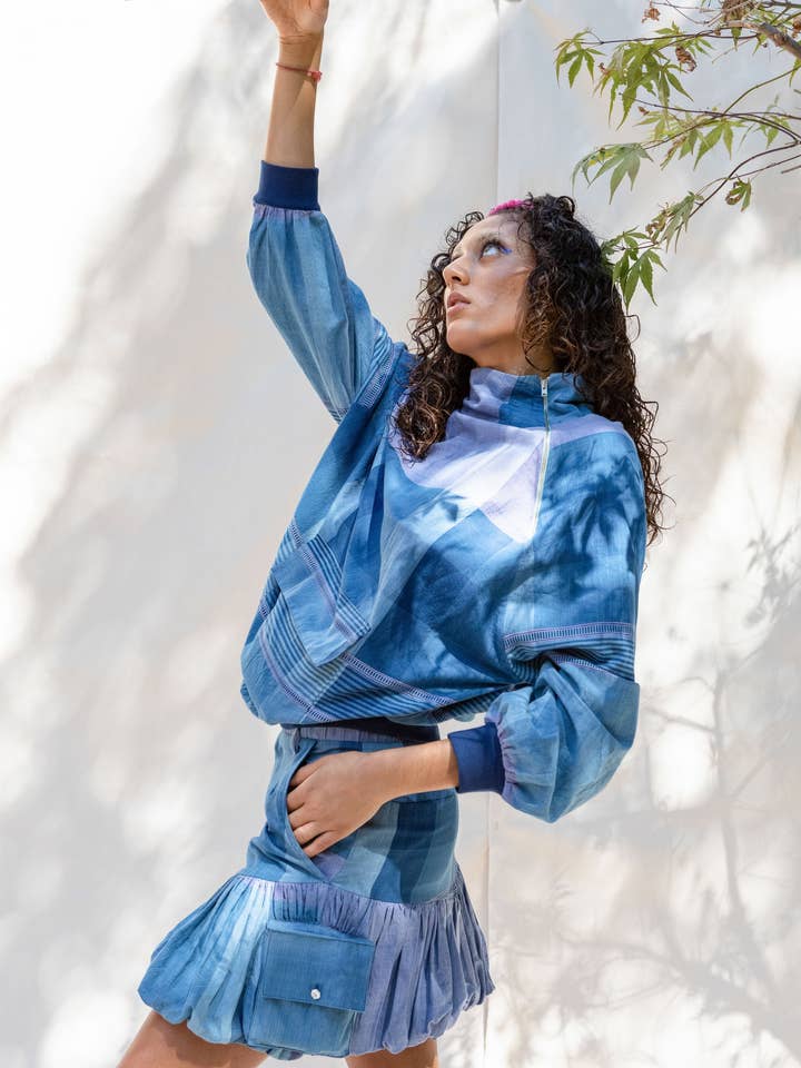 Pull zippé Dolman pour la vente par abacaxi