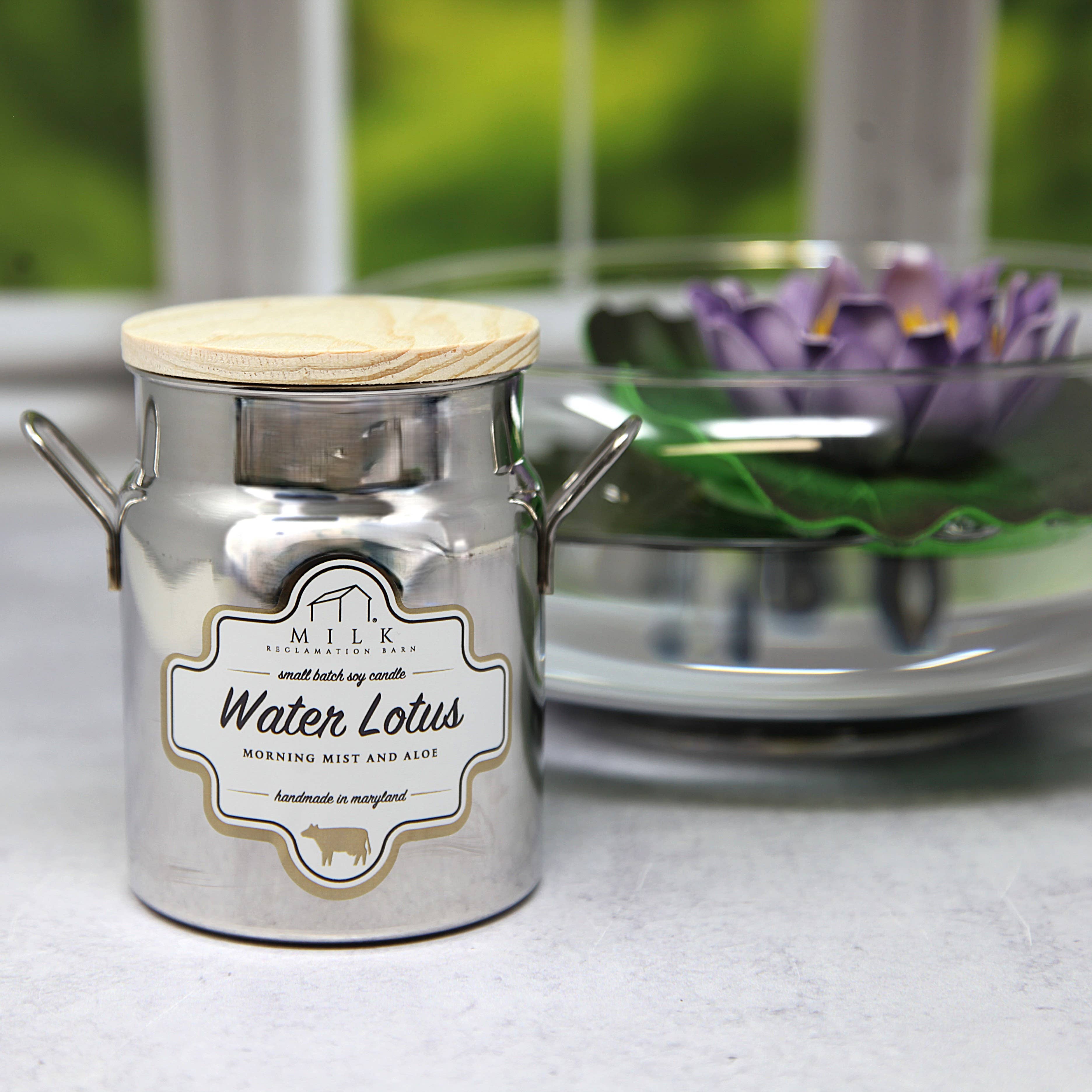 Milk Reclamation Barn - Wholesale Jar/Filled Candle - Stainless Milk Churn Candle - 12.5 oz77