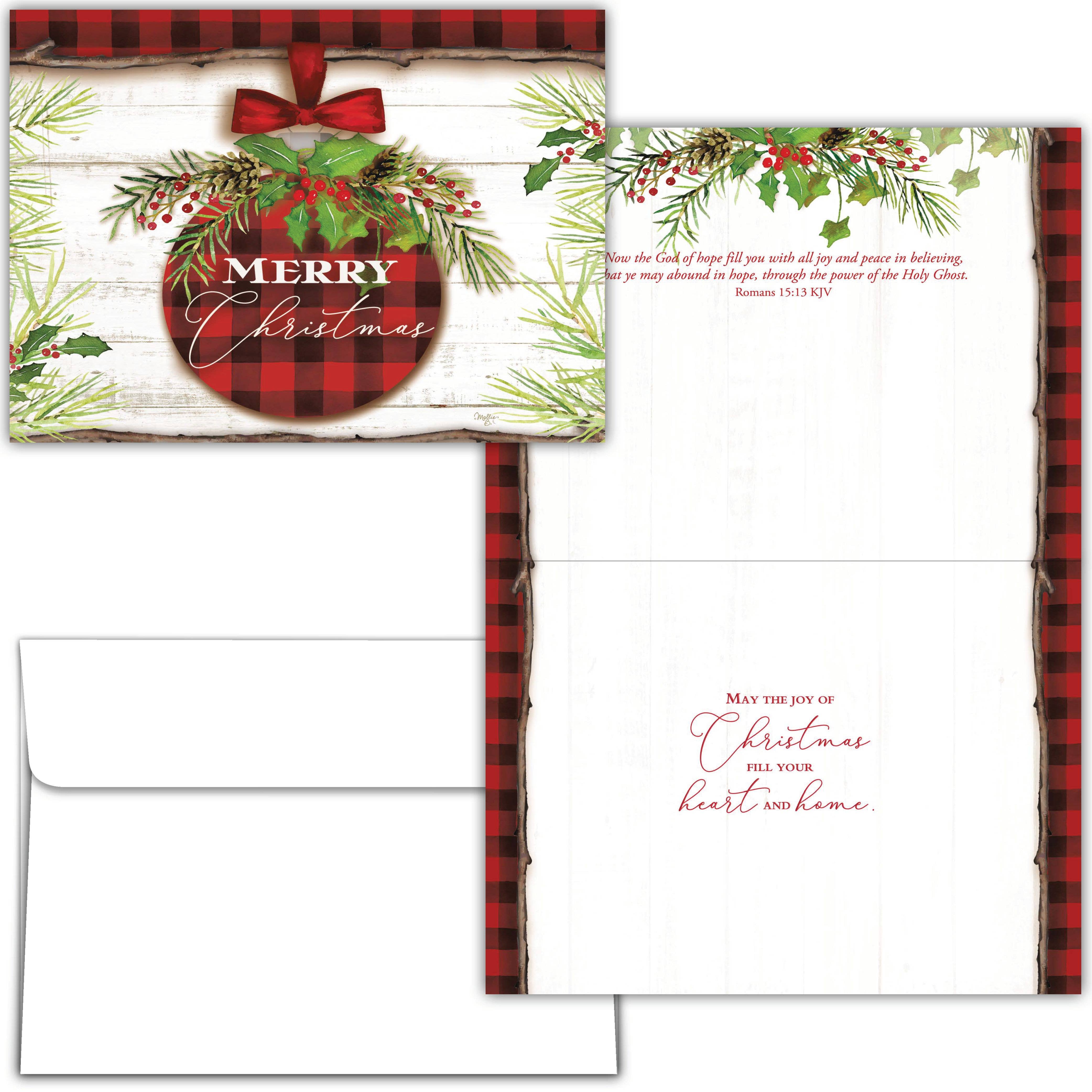 Crown Point Graphics - Wholesale Christmas Card - Religious Boxed Christmas Cards, Joy to the World, 12 Cards6