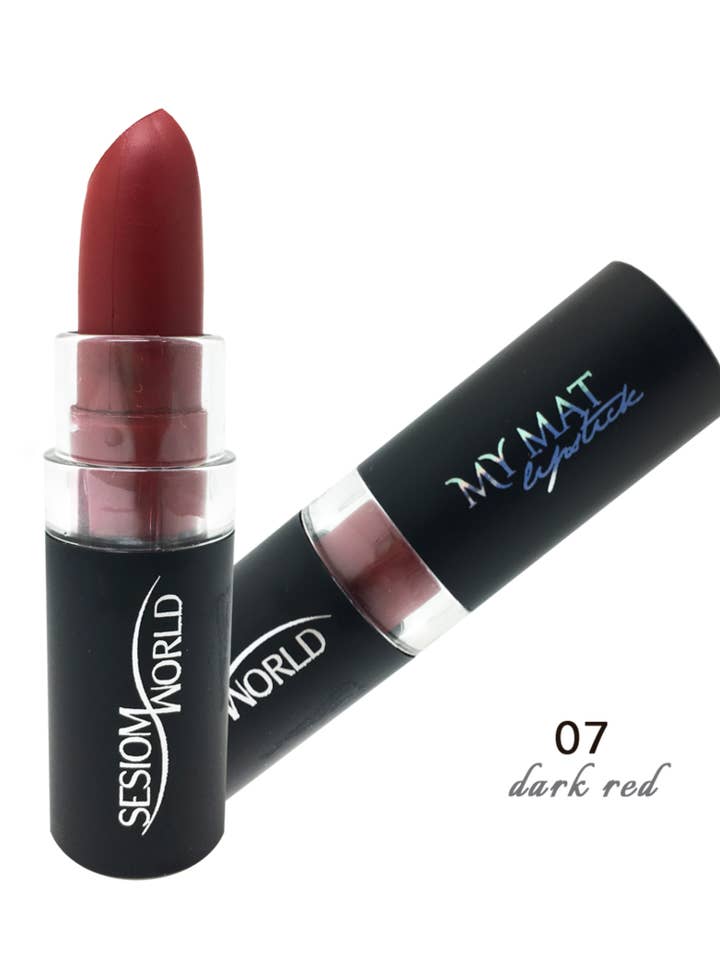 Batom My Mat Intense Tone 07 Vermelho escuro por atacado de sesioMWorld - M·O·I Professional