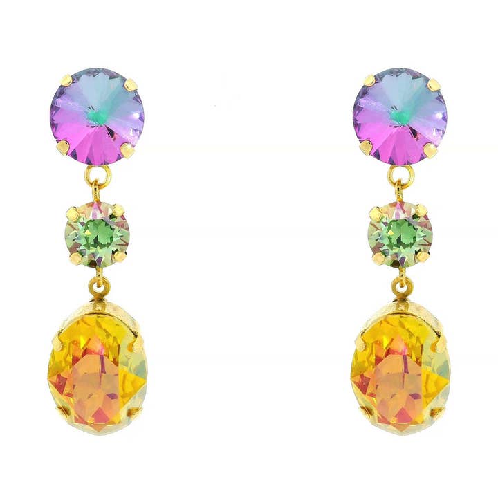 TOVA – Brincos de argola por atacado – Brincos Medora em Melancia1