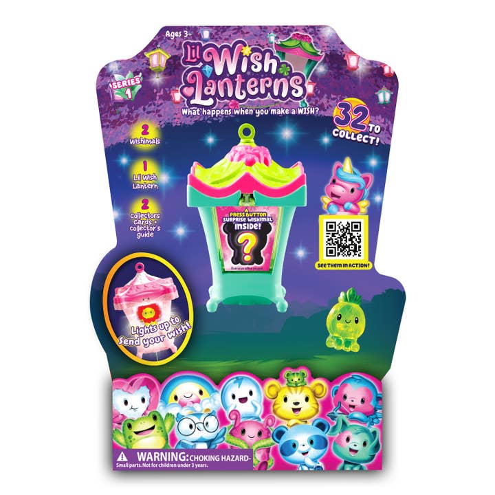 Lil Wish Lanterns - Vente Jouet lumineux – enfant et bébé - Pack de démarrage Lil Wish Lanterns avec lanterne et 2 Wishimals3