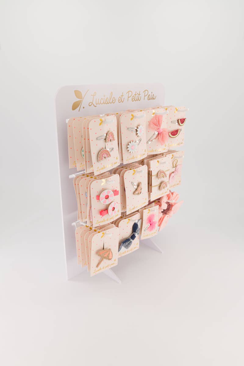 Luciole et Petit Pois - Wholesale Jewelry Stand & Display - PVC strip display