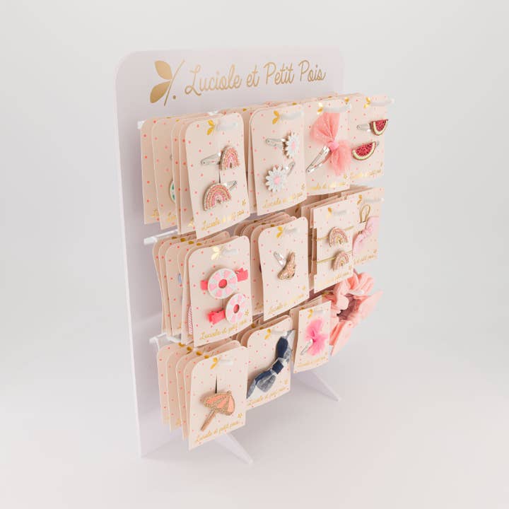 Luciole et Petit Pois - Wholesale Jewelry Stand & Display - PVC strip display