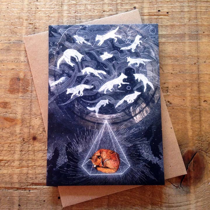 Ghosts // Greeting Card for wholesale by Sandra Dieckmann