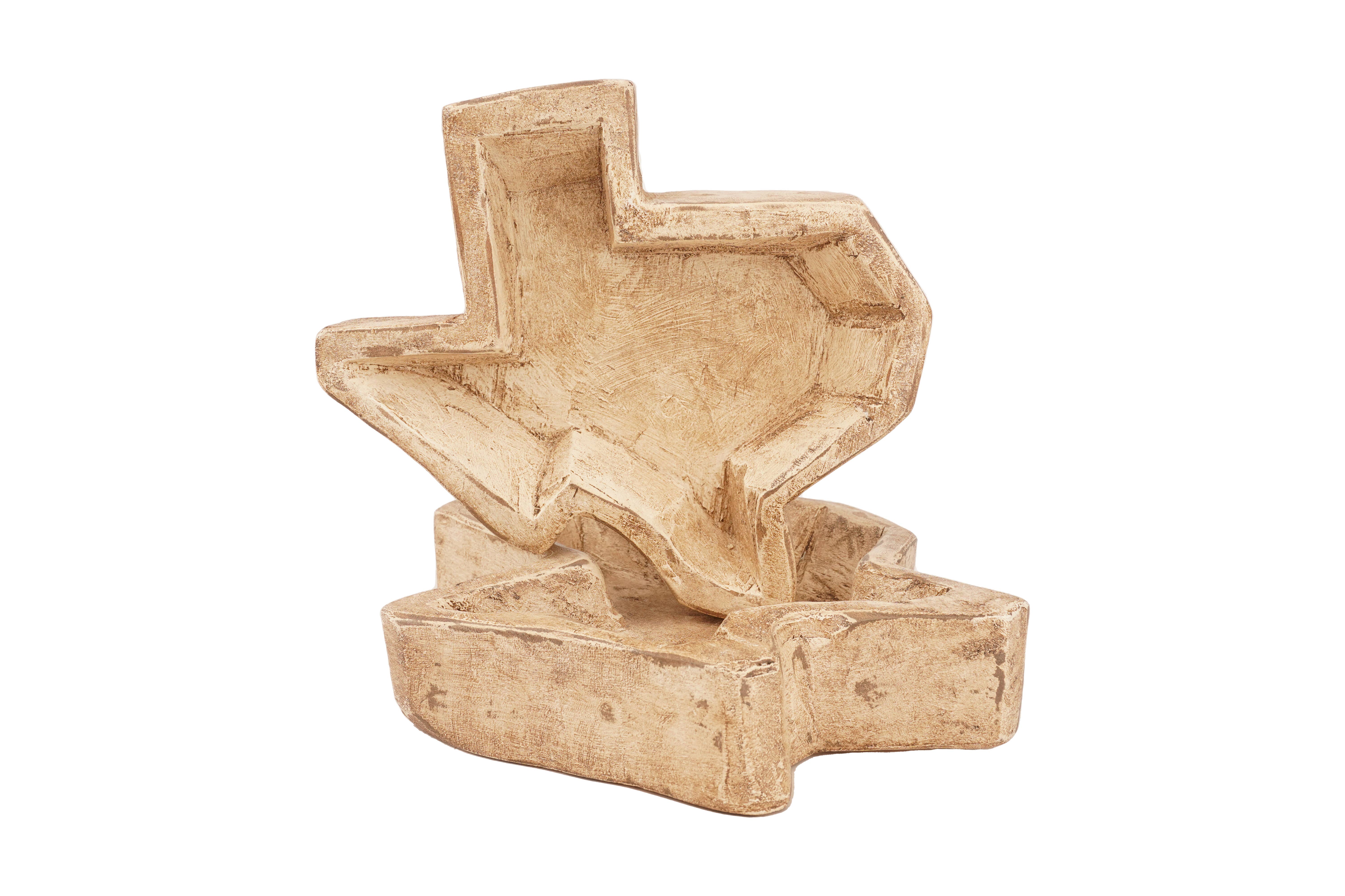 My Amigos Imports - Vente Bougeoirs - State of Texas-Bol à pâte sculpté, moyen, 10 x 10 bougies4