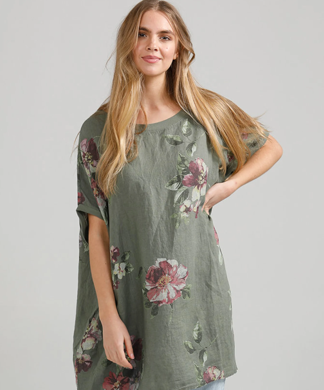 Miss Rose Sister Violet - Wholesale Tunic - Women's - WOMEN'S - Floral Rosabella Top5