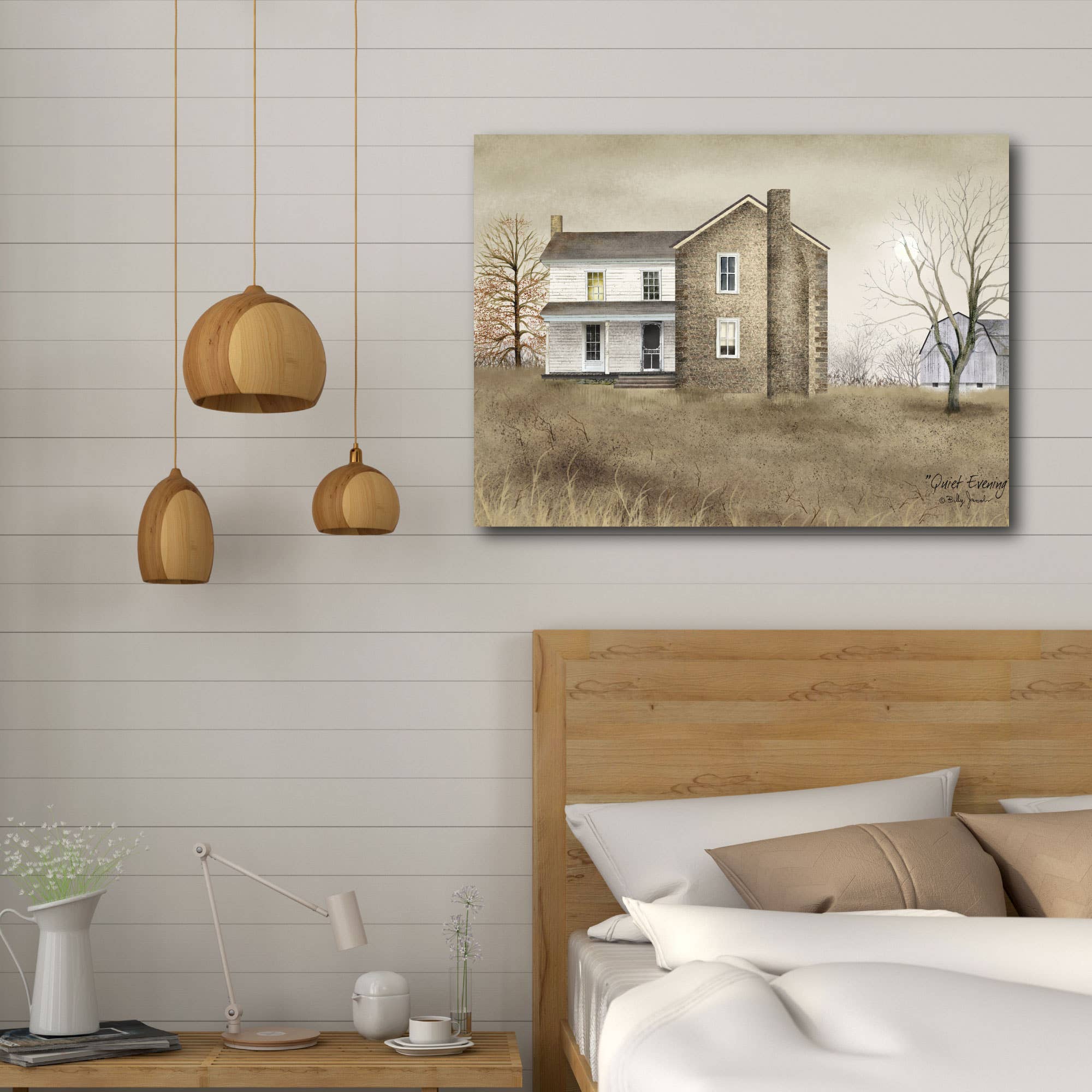 Courtside Market - Wholesale Art Print - Quiet Evening Gallery - Wrapped Canvas Wall Art1