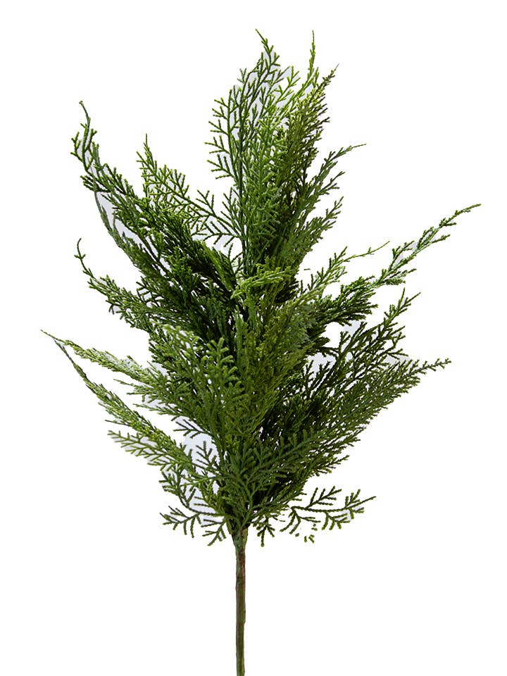 American Best - Vente Fleurs artificielles - Branche de cèdre de 24 pouces0