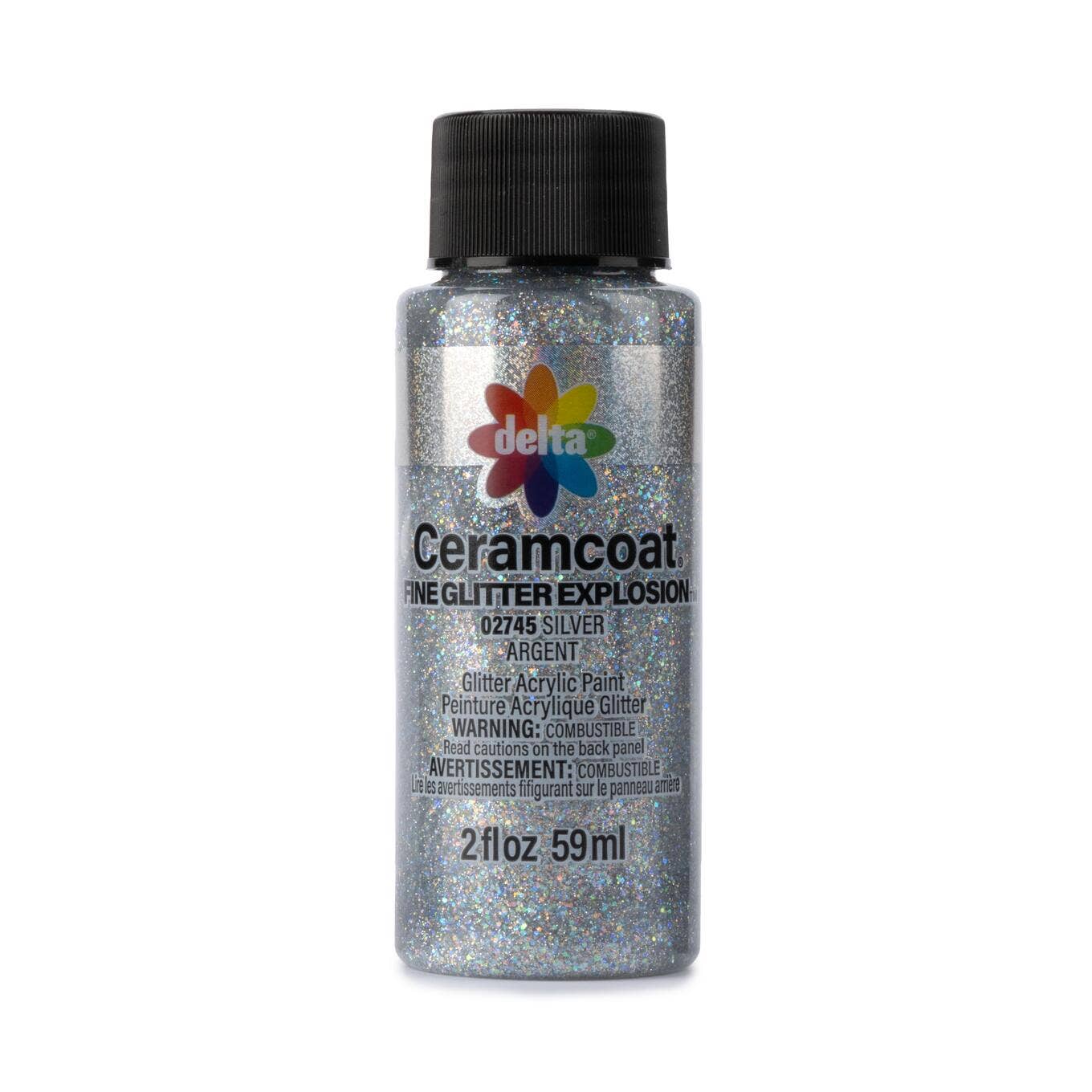 Plaid Crafts - Wholesale Acrylic Paint - Delta Ceramcoat ® Glitter Explosion™, 2 oz17