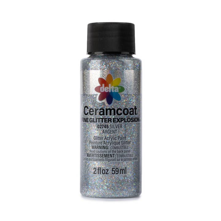 Plaid Crafts - Wholesale Acrylic Paint - Delta Ceramcoat ® Glitter Explosion™, 2 oz17