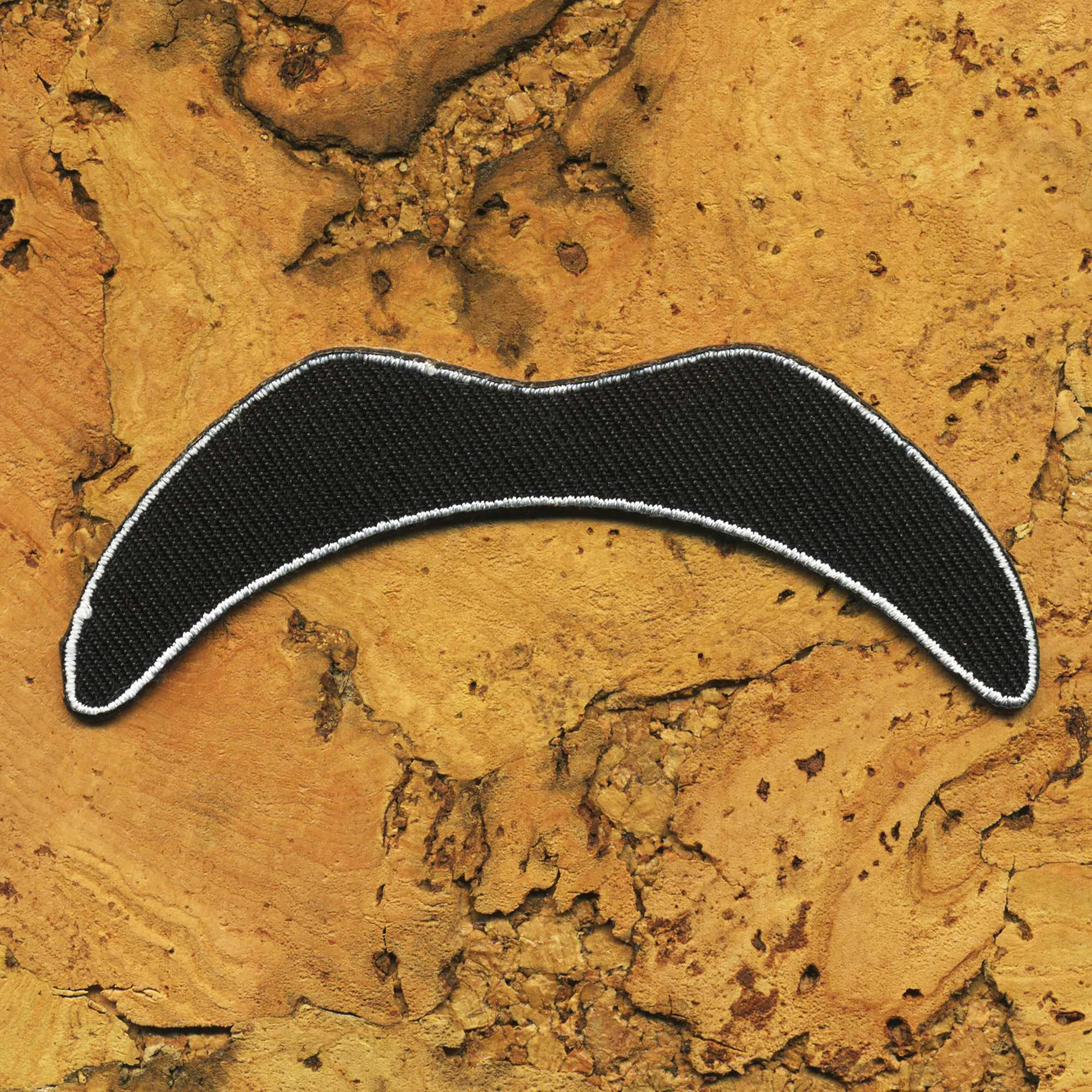 Tribal Trade GmbH - Wholesale Patch - Mustache Mustache Hanging Sticker Mustache Patch1