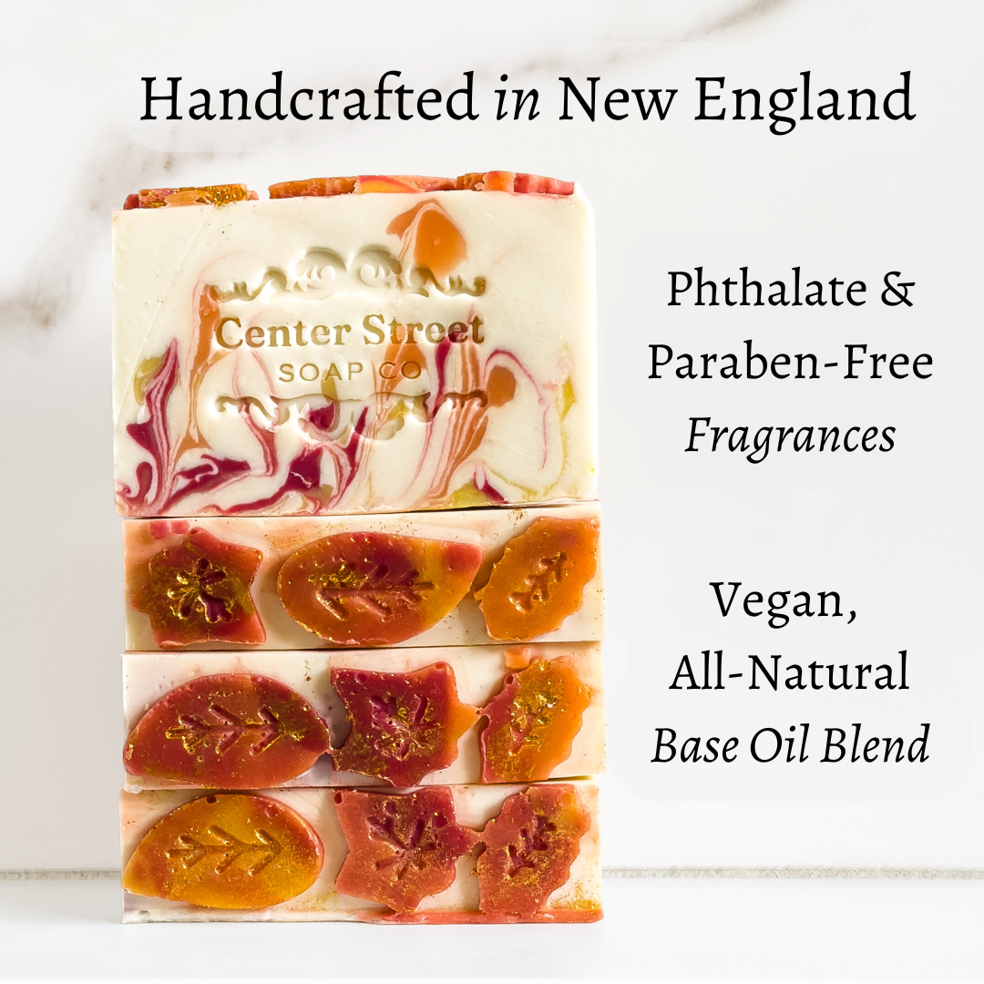 Center Street Soap Co - Wholesale Bar Soap - Autumn Vibes Fall Handmade Bar Soap - 4oz3